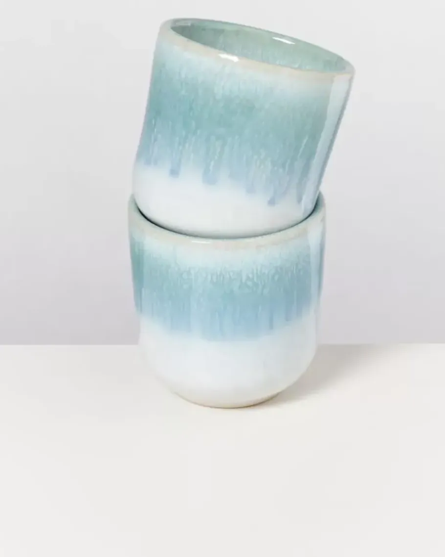 Motel a Miio Kleine Becher>Alcachofra Becher Klein Grunblau