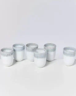 Motel a Miio Tassen & Becher Sets>Alcachofra 6Er Set Becher Gros Graublau
