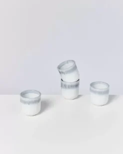 Motel a Miio Tassen & Becher>Alcachofra 4Er Set Becher Klein Graublau