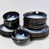 Motel a Miio 24 Teilige Sets>Alcachofra Schwarz - 24 Teiliges Set