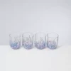 Motel a Miio Gläser>Alegria 4Er Set Glas Gros Drops Lila