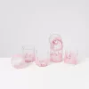 Motel a Miio Gläser>Alegria 6Er Set Glas Klein Big Drops Rosa