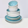 Motel a Miio 16 Teilige Sets>Areia Aqua - 16 Teiliges Set