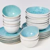 Motel a Miio Geschirr Sets>Areia Aqua - 32 Teiliges Set