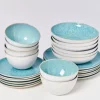 Motel a Miio Geschirr Sets>Areia Aqua - 24 Teiliges Set