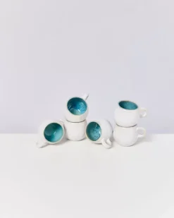 Motel a Miio Tassen & Becher Sets>Areia 6Er Set Espressotasse Aqua