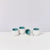 Motel a Miio Tassen & Becher>Areia 4Er Set Espressotasse Aqua