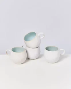 Motel a Miio Tassen & Becher Sets>Areia 4Er Set Tasse Gros Azur