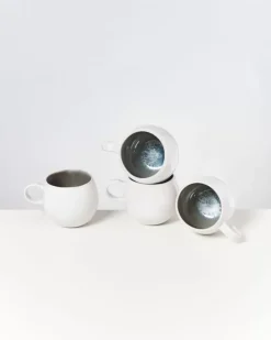Motel a Miio Tassen & Becher Sets>Areia 4Er Set Tasse Gros Grau