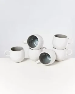 Motel a Miio Tassen & Becher Sets>Areia 6Er Set Tasse Gros Grau