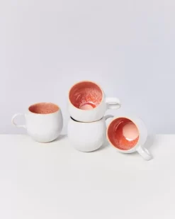 Motel a Miio Tassen & Becher Sets>Areia 4Er Set Tasse Gros Pink