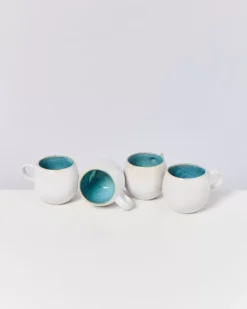 Motel a Miio Tassen & Becher>Areia 4Er Set Tasse Klein Aqua