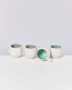 Motel a Miio Tassen & Becher Sets>Areia 4Er Set Tasse Klein Mint