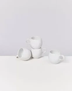 Motel a Miio Tassen & Becher Sets>Areia 4Er Set Tasse Klein Weis