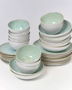 Motel a Miio Geschirr Sets>Areia Mint - 40 Teiliges Set
