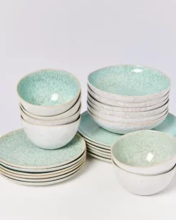 Motel a Miio Geschirr Sets>Areia Mint - 24 Teiliges Set