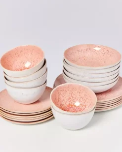 Motel a Miio 24 Teilige Sets>Areia Pink - 24 Teiliges Set