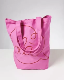 Motel a Miio Beach Bags>Beach Bag Pink Rot
