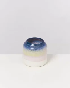 Motel a Miio Bebe>Bebe Vase Blau Rosa Gesprenkelt