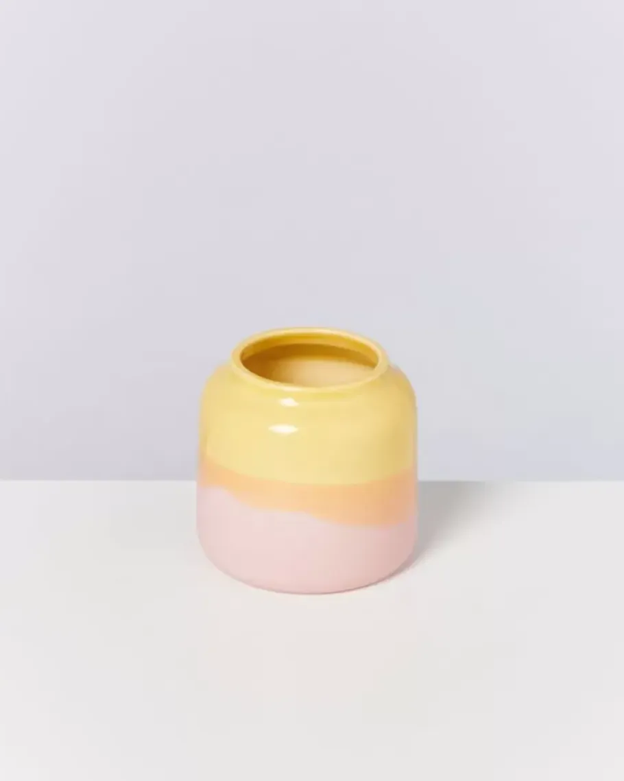 Motel a Miio Bebe>Bebe Vase Gelb Rose