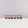 Motel a Miio 6 Teilige Sets>Bica 6Er Set Espressobecher Pink Navy Cream