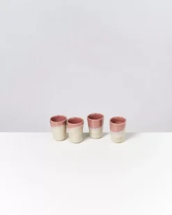 Motel a Miio 4 Teilige Sets>Bica 4Er Set Espressobecher Pink Cream