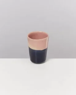 Motel a Miio Espressobecher>Bica Espressobecher Pink Navy Cream