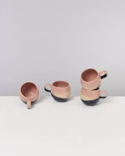 Motel a Miio Tassen & Becher>Bica Tasse Klein Pink Navy Cream