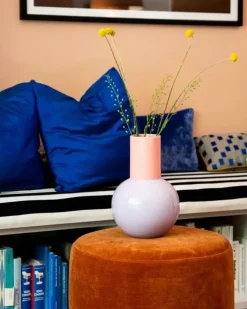 Motel a Miio Bola L>Bola Vase L Lila Rosa