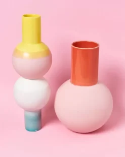 Motel a Miio Vasen>Bola Vase L Rose Coral
