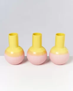 Motel a Miio Vasen>Bola Vase M Gelb Rose