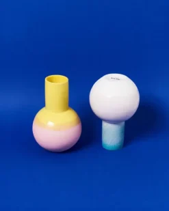 Motel a Miio Bola M>Bola Vase M Gelb Rose