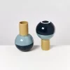 Motel a Miio Vasen>Bola Vase M Grun Mint Navy