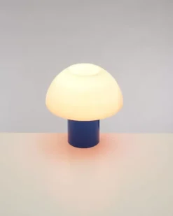 Motel a Miio Lampen>Cogumelo Glaslampe Rosa Blau