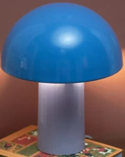 Motel a Miio Lampen>Cogumelo Keramiklampe Cornflower Lila
