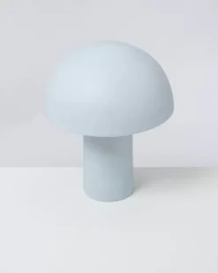 Motel a Miio Lampen>Cogumelo Keramiklampe Hellblau