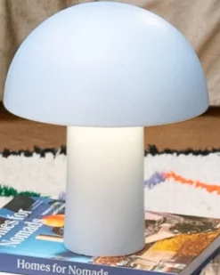 Motel a Miio Lampen>Cogumelo Keramiklampe Hellblau