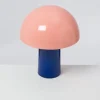 Motel a Miio Lampen>Cogumelo Keramiklampe Rosa Blau