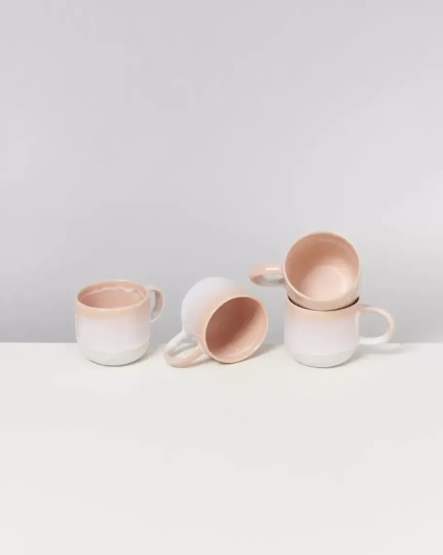 Motel a Miio Tassen & Becher Sets>Coimbra 4Er Set Tasse Gros Apricot