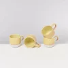 Motel a Miio Tassen & Becher Sets>Coimbra 4Er Set Tasse Gros Gelb