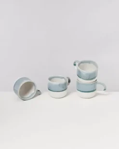 Motel a Miio 4 Teilige Sets>Coimbra 4Er Set Tasse Gros Graublau