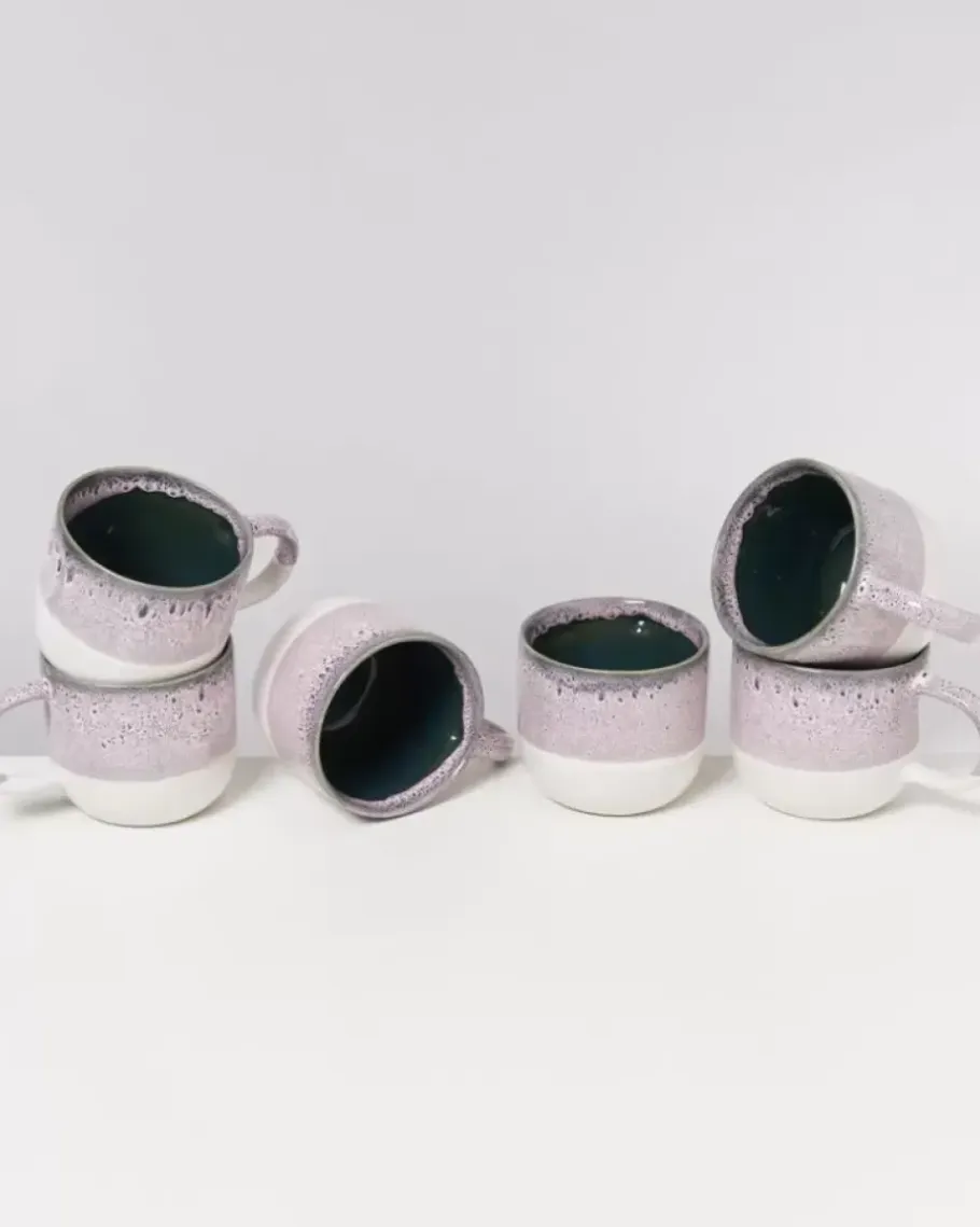 Motel a Miio Tassen & Becher Sets>Coimbra 6Er Set Teetasse Rosa Grun