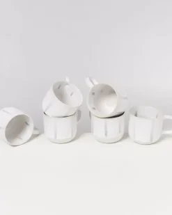 Motel a Miio 6 Teilige Sets>Coimbra 6Er Set Teetasse Weis Blau