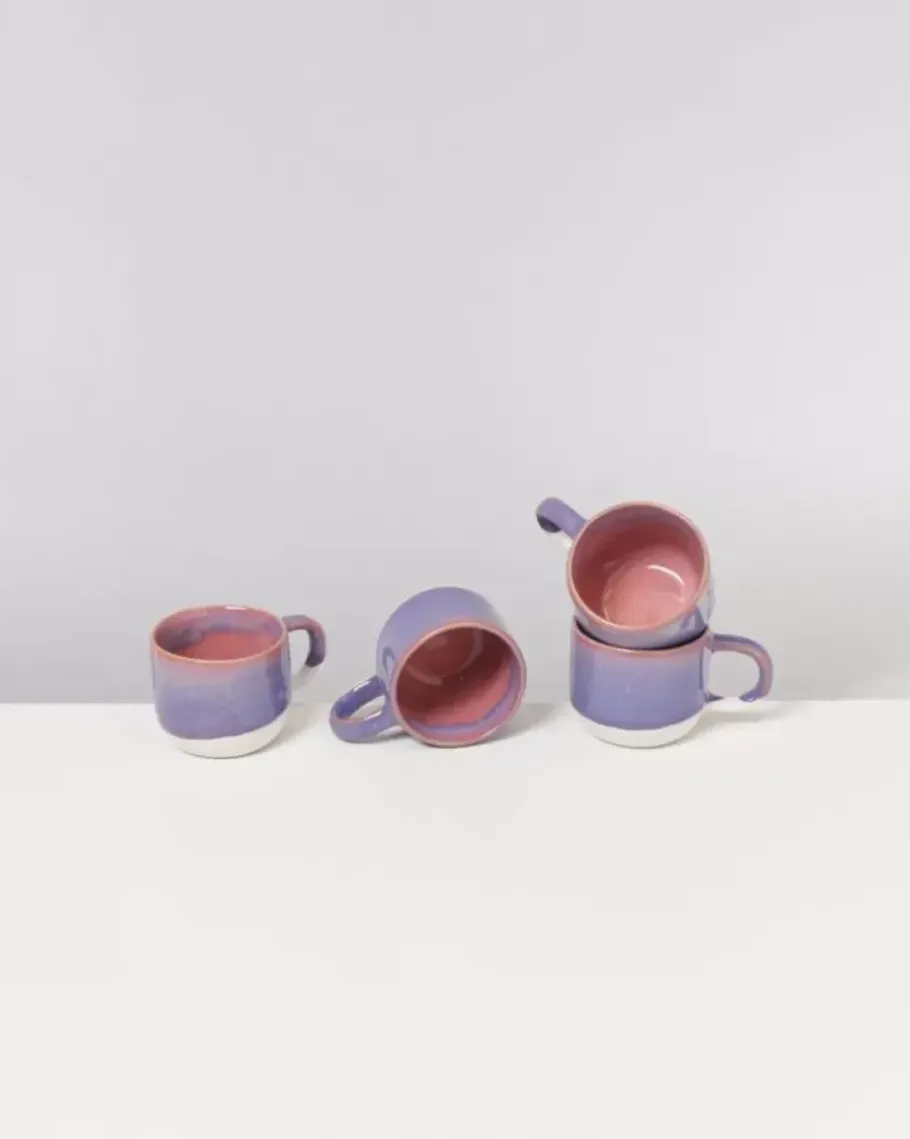 Motel a Miio Kleine Tassen>Coimbra Tasse Klein Lila Rosa
