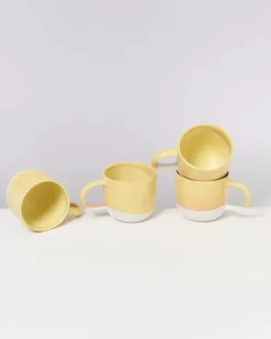 Motel a Miio Große Tassen>Coimbra Teetasse Gros Gelb