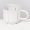 Motel a Miio Große Tassen>Coimbra Teetasse Gros Weis Blau