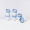 Motel a Miio 6 Teilige Sets>Copa Alto 6Er Set Becher Gros Blau Weis