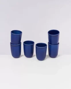 Motel a Miio 6 Teilige Sets>Copa Alto 6Er Set Becher Gros Dunkelblau