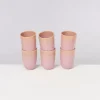 Motel a Miio Tassen & Becher>Copa Alto 6Er Set Becher Gros Gelb Rose