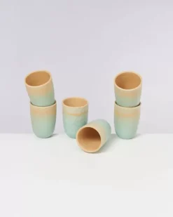 Motel a Miio 6 Teilige Sets>Copa Alto 6Er Set Becher Gros Pastellmint